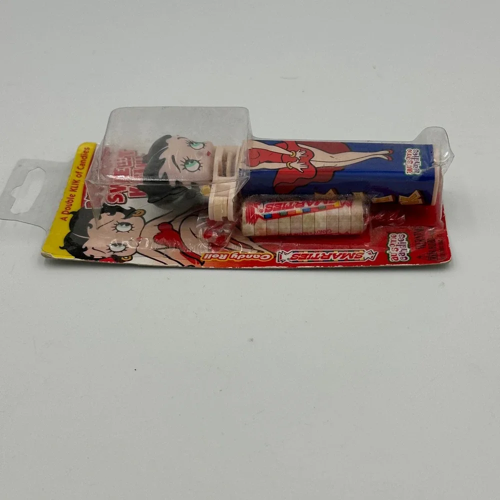 Betty Boop Sweet Klik Candy Dispenser 2006 Ausome Candies NIP NOS Packaging Wear